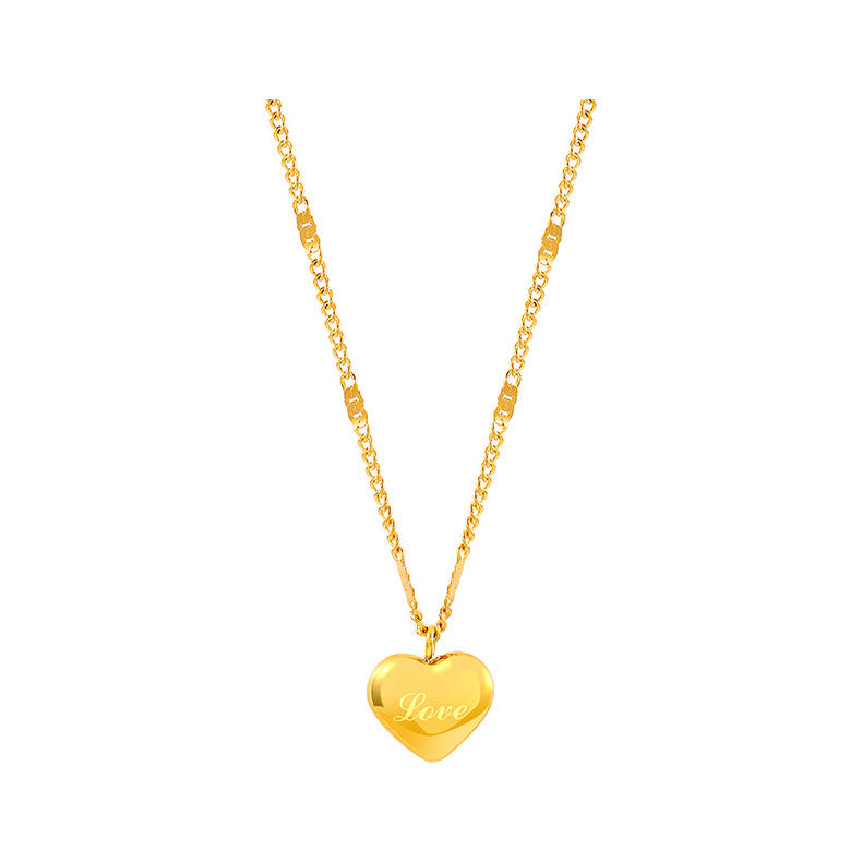 Simple Elegant Heart Shaped Necklace