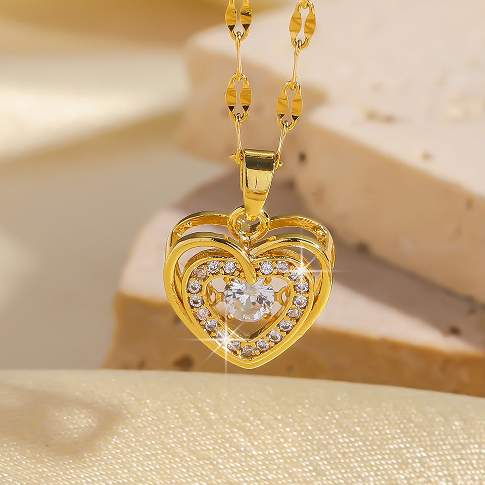 Fashionable Titanium Steel Necklace for Women